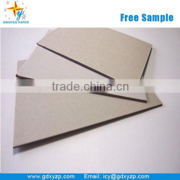 220-650gsm One Time Finished Grey Paper Board