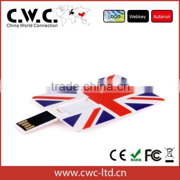 alibaba wholesale high speed england flag card usb,business card usb flash drive