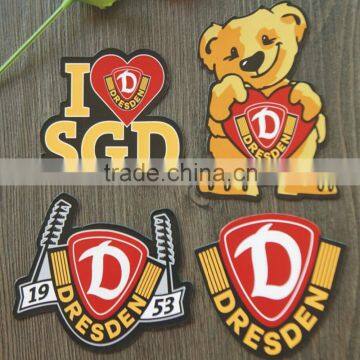 bear shape promotional fridge magnet