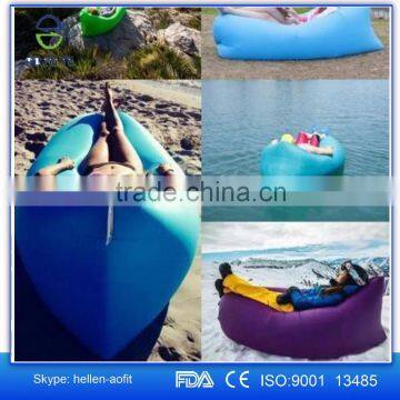  Aofeite Sleeping Bag, Inflatable Lounger For Camping