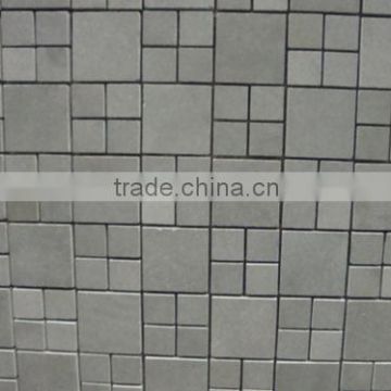 Grey andesite mosaic tiles for wall and floor