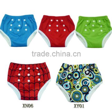 High Absorption Reusable Adjustable Changing Baby Diaper Pants Cloth