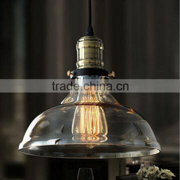 E26 Classic Glass Suspended Lamp for Wine Bar