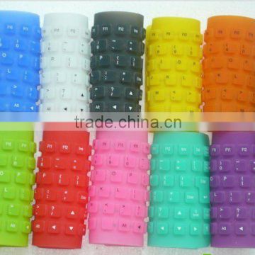 85keys flexible silicone waterproof keyboard