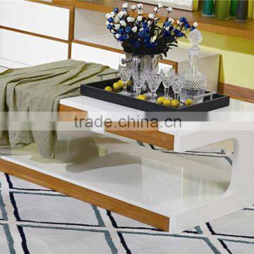 Modern wooden fashionable center table