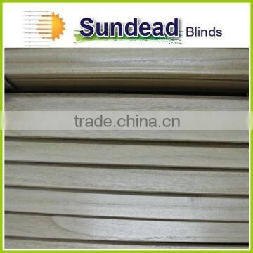 50 mm Natural Wood blinds and Eco-friendly blinds with FSC certificate