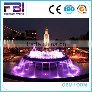 Compound three layers stone carving fountain