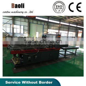 Corrugated cardboard partition slotting assembler machine