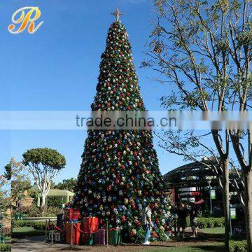 Christmas lighted giant christmas tree christmas decoration