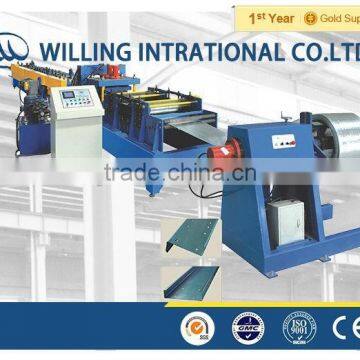 Post-Cutting C/Z Interchangeable purlin machine