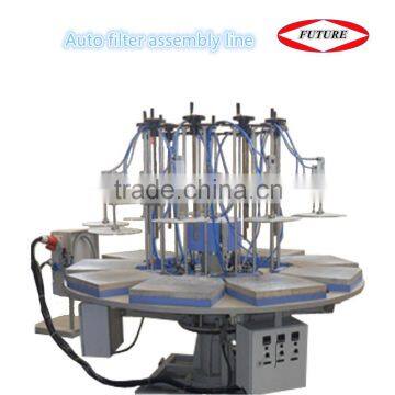 Small type Polyurethane foaming filter rotary machine