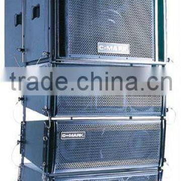 C-mark active line array speakers CT2844A powered by class D amplifier