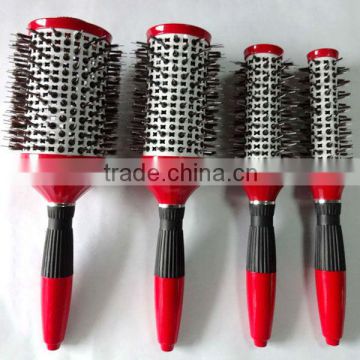 boar bristle ceramic rotating hair brush