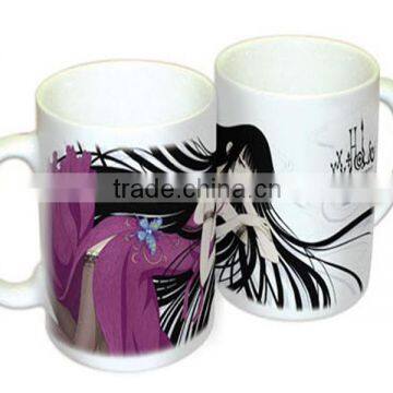 China ceramic 11oz sublimation printing mug