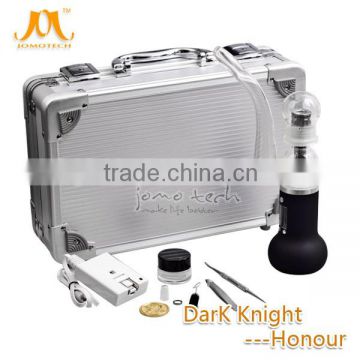 Alibaba china Jomo dark knight honour glass crack pipe with temp control