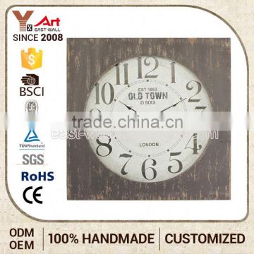 2016Promotional Price Cutting Old Fashioned Antique Style Industrial Wall Clocks