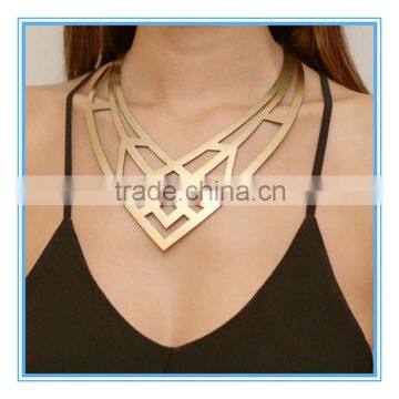 Stainless steel Hollow CLEO NECKLACE GOLD