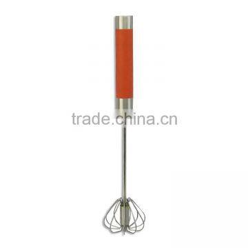 High Quality Tainless Steel Egg Whisk With Rubber Handle photo-3