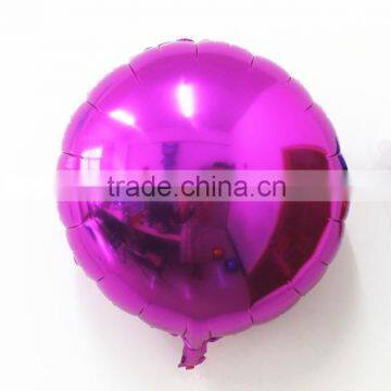 5inch Round Red Helium Foil Balloons Birthday Supplies Aluminum Ballons Pure Color Balloon photo-5