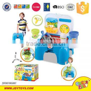 New Mother Garden Toy With Chair Play Kitchen Set Toy for Baby Shantou Toy photo-3