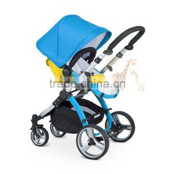 2015 New Model Baby Stroller 3 in 1 Europe Standard EN1888 Push Chair