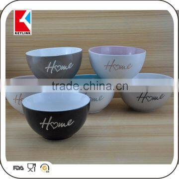 home design deboss custom printed cheap ceramic bowl,ceramic soup bowl