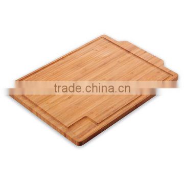 2015 new design15x11x0.5inch bamboo chopping blocks with Drip Groove to Catches Liquids bamboo cutting board                        
                                                Quality Choice