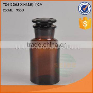 High Quality Colored Glass Lab Bottle With Certificate