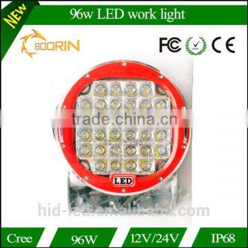 96W LED WORKING LIGHT 10v-30v Car Accessory Led Working Lamp Offroad Tractor Bus Train Led Work Lighting photo-3