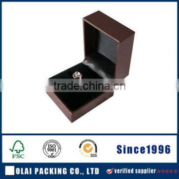 wholesale cheap luxury custom design cardboard paper ring box