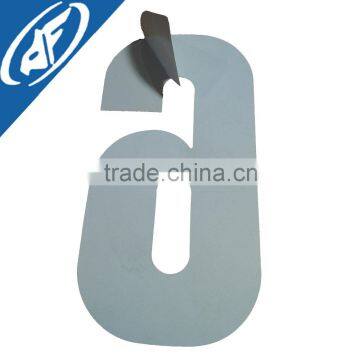 PVC reflective security sticker with or without running number
