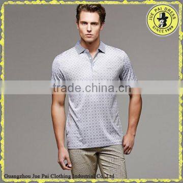 Cotton Tailored Fit Plaid Men Polo Shirts Manufacturer