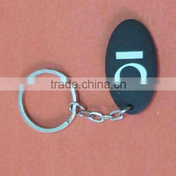 Luxury Decent Style Customized Own Brand Burst Selling Plush Car Keychain photo-4