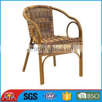 Aluminum PE wicker chair