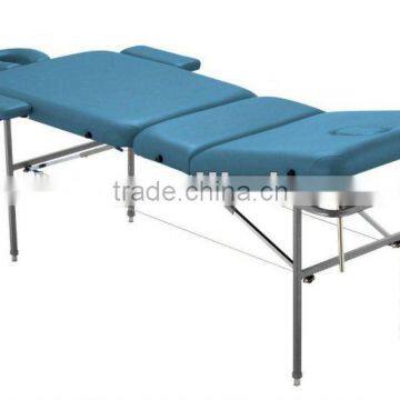 top sale 3 section foldable metal massage table