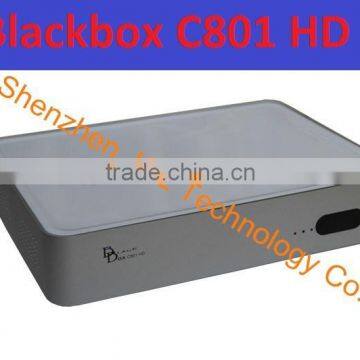 Newest Singapore hd cable tv box for BLACKBOX C801 HD with wifi support HD channels