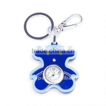 Hot sale Cellulose Key Chains With Watch