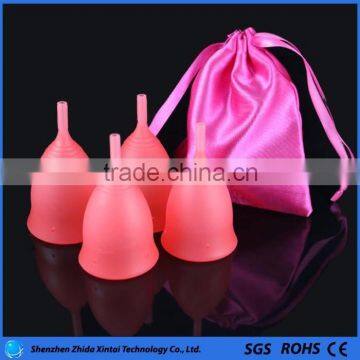 100% FDA Silicone Menstrual Cups Period Cup for Lady Menstruation photo-5