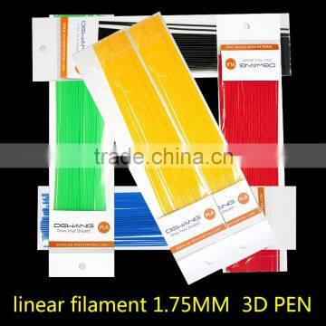 3d pens refill filament linear filament