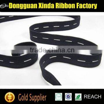 Dongguan factory wholesale price Button Hole Elastic Tape