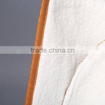 Women Real Leather Fur Vest / Lamb Fur Vest For Lady photo-4