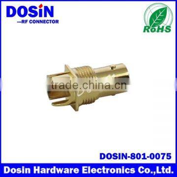 75ohm Gold Plated 3G SDI BNC Connector End Launch Jack photo-4