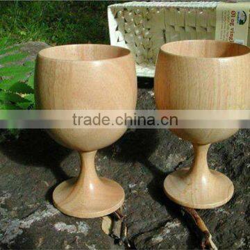 Wooden Wine Glass