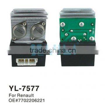Blower motor resistor for Renault