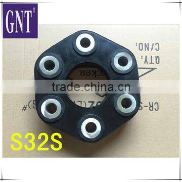 excavator parts engine S32S rubber coupling assy