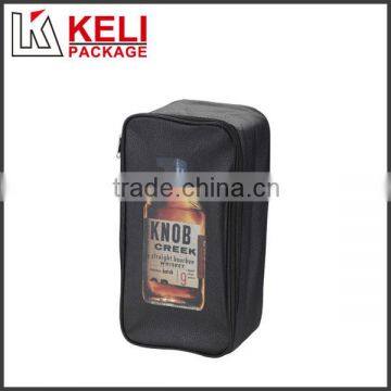 High quality pvc leather wine bag
