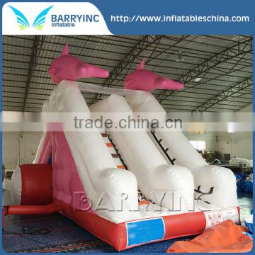 Amazing customized swimming pool water slide , portable kids water slide