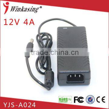 Security equipment 12V 4A Power Adaptor DC Adapter YJS-A024