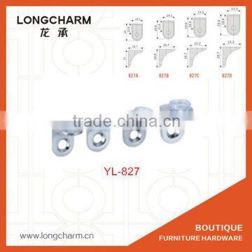 Various Side Mount Glass Shelf Brackets Cabinet Door Glass Holder photo-2