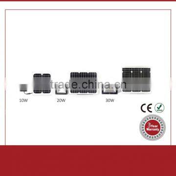 High Brightness PIR Motion Sensor 10w Outdoor Led Solar Flood Light photo-3